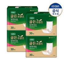 디펜드 골든프렌즈 속기저귀 일자형 보송 30매x4팩, 없음