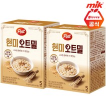 [동서식품] 동서 포스트 현미 오트밀 150g x 2개, 단일옵션