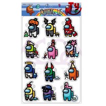 어몽어스 에폭시 키링 딱지 12종/열쇠고리