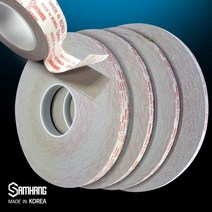 TQP190289X 양면테이프 초강력 길이33M 폼 1T 폭8mm 아크릴 국산, 폭8mm X 길이33M