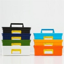 [바보사랑] 다용도정리함_ 스토리지 캐디, 색상선택:스카이, 색상선택:스카이