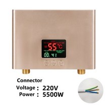 5500W 싱크대 세면대 하향식 직수 전기 순간 온수기 1, 06번5500W NA2