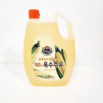 BEKSUL 백설 국내에서 직접 만든 100% 옥수수유 식용유 대용량 3.6리터 x 1개 BEKSUL CORN OIL 3600ML 1, 1