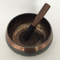 싱잉볼 네팔 티베트어 소리 그릇 7 사이즈 말레이시아 불교 요가 명상 풍수, 8cm