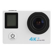 유프로 가성비 와이파이 방수 미니 4k 액션캠 + 추가배터리, 유프로 FP모델 화이트 + 64GB 메모리