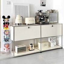 수납장 주방 도어형 디스플레이 북유럽 티비다이 현대, (사이드보드 G)화이트