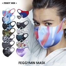 페기민 3D입체 향균마스크/연예인마스크 /여름 마스크, M, FMK320