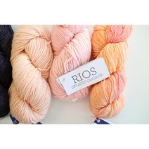 리오스 Rios / 말라브리고 Malabrigo / 100% 퓨어 메리노울 최상급 울사 핸드다잉얀, 069 PEARL TEN