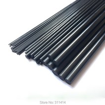 카본파이프 4pcs 5pcs 탄소 섬유 막대 직경 1mm 1.5mm 2mm 2.5mm 3mm 4mm 5mm 6mm 7mm 8mm 10mm 11mm 12mm 길이 500mm 3, 4개 2mm