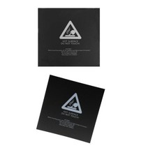 2 조각 3D 프린터 빌드 표면 슈퍼 스틱 시트 220mmx220mm/300mmx300mm, 설명, 블랙, 설명