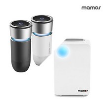 [마모스] 미니 제습기 2000ml+치량용공청기, 종류:마모스 미니 제습기2000ml+미니공기청정기_화이트
