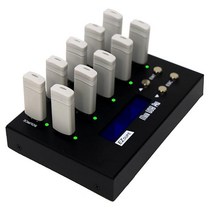 EZ DUPE 1 ~ 9 USB 복제기 독립형 2.0/3.0/3.1 플래시 미디어 썸 드라이브/USB 하드 드라이브 컴팩트 클로너 복사기 지우개 DM-FU0-10V09B/MiniU