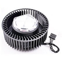 시로코팬 시코로팬 덕트모터 2마력 1마력 덕트팬 닥트모터 고기집후드 BFB0712HF DC12V 1.80A for Quadro P5000 16G 그래픽 카드 냉각 팬 브래킷, [01] fan, 1개