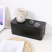 다이소멀티탭정리함 전선 멀티캡 콘센트 선정리 32cm, 상세 참조