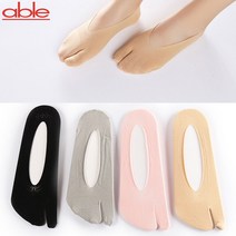 에이블 여성 타비 족발 엄지 발가락양말 덧신 no.164