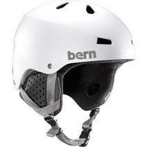 스키 스노우보드 헬멧 베른 마이콘 EPS, Satin White, L