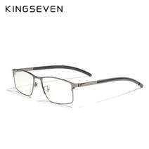 KINGSEVEN 2022 남자 티타늄 합금 안경 프레임 패션 비즈니스 스타일 초경량 근시 처방