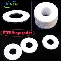가스켓PTFE 플랜지 가스켓 O-링 압력 게이지 워터 파이프 조인트 플랫 와셔 씰 링 폴리 테트라 플루오로 에, 04 16x24x2mm_01 1Pc