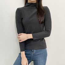 마이시즌 여성용 목폴라 티셔츠