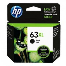 [KT알파쇼핑]NO.63XL F6U64AA(HP 잉크 검정), 단일상품_색상_상세페이지참조