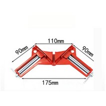 빔클램프 목공용 사진 홀더용 90 도 직각 클램프 100mm Mitre 코너, 01 1 pcs