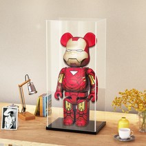 아크릴 진열장 베어브릭 핫토이 피규어 건담 장식 진열 조명 인테리어 장식장, 높이 30cm