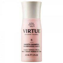 버추어 미니 스무드 샴푸 거칠고 뻣뻣한 모발용, 2온스/60ml