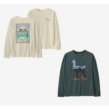 파타고니아 23FW 키즈 롱-슬리브드 오가닉 티셔츠 62253O7_KJS