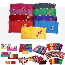 파앤카코리아-국내산 T8-색동라인통장지갑