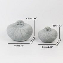 불교용품 분재 부처님 수족관 돌 장식 작은 불교 승려 티베트 불교 인형 동상 정원 자동차 장식 홈 장식, 10 10