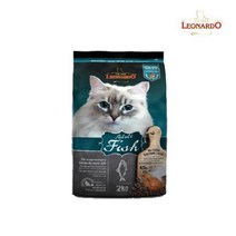 레오나르도 고양이사료 어덜트 피쉬 2kg 치아관리에 좋은 홀리스틱 독일사료, 단품, 단품