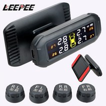 한국 타이어 교체 셀프 가성비 호환 태양열 tpms 타이어 압력 모니터링 시스템 온도 4, 외부, 1개