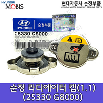 그랜저IG 순정 라디에이터캡 / 25330G8000 / 25330 G8000 / 순정부품 / 더뉴그랜저(IG) / 그랜저IG / LF쏘나타 / 올뉴K7(YG) / K7 프리미어