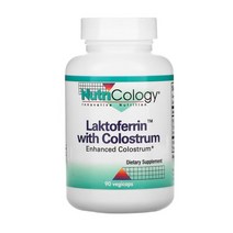 뉴트리콜로지 락토페린 위드 초유 콜로스트럼 90베지캡슐, 90정, 1개