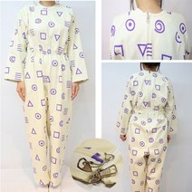 [천삼백케이] [넥스토치] 잠금장치 있는 치매복우주복 SY-3302