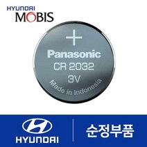 아반떼MD 순정 리모컨 건전지 배터리, 1개