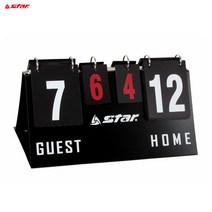 [트윈스몰] 스타스포츠 휴대용 스코어 보드 (XH607-30) 점수판