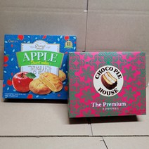 청우 그랑쉘 사과 +오리온 초코파이 하우스 더프리미엄, 1개