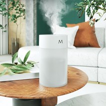 정확도 나노 미스트 미니 가습기 3가지색 무드램프, w210블랙