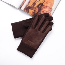 바이크장갑 Hot Winter Gloves For Men Women Touchscreen Warm Outdoor Cycling Driving Motorcycle Cold, 05 Coffee