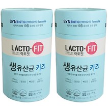 락토핏 생유산균 키즈 2g 60포 어린이유산균 청소년 중학생 초등학생유산균 2통, 단품, 단품