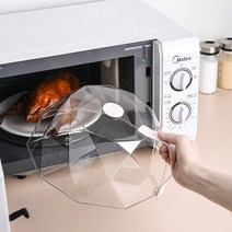 홈바내쓰 전자레인지 덮개, 화이트