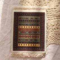 페르시안 카페트 persian mini woven rug mat mousepad cup