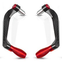 [해외]78 22mm 야마하 혼다 스즈키 가와사키 Aprilia Ducati 용 범용 오토바이 레버 가드 브레이크 클러치 레버 보호대 프로 가드, 빨간색