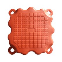 수상데크 조난 해상구조 안전가드 인명구조 그물망, (오렌지 부표)