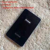 인터넷 라우터 와이파이 d-link dwr-933 4g wifi 모바일 광대역 장치, 없음, 한개옵션0