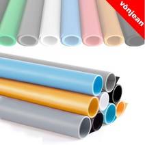본젠 VDR-H102 카메라 조명 사진영상 촬영 스크린 PVC 배경지 100x100cm (스튜디오 개인방송 제품촬영 등), VDR-H102K 배경지 - 블랙 + 보관 파우치