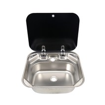 캠핑카 카라반 싱크볼 접이식 싱크대 개수대 수전 수도꼭지