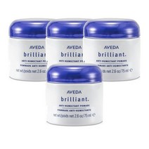 브릴리언트 안티 휴멕턴트 포마드 75ml Aveda Brilliant Pomade, 4팩