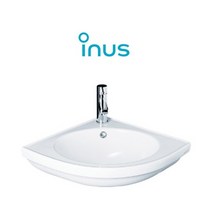 이누스 세면대 이누스 L624 동서 코너세면기 (부속별도), 1개